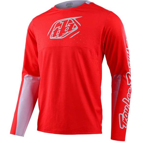 Troy Lee Designs Sprint Enduro-trui Met Lange Mouwen Rood M Man