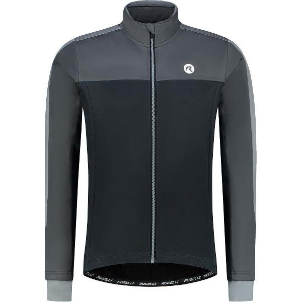 Rogelli Freeze Fietsjas - Winterjack Heren - Comfort fit - Blue, Grey - Maat L