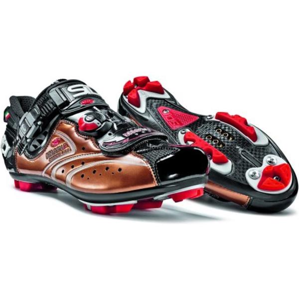 Sidi DRAGON 2 - Mountainbikeschoenen - Carbon Vernice - Zwart Brons - Maat 46.5