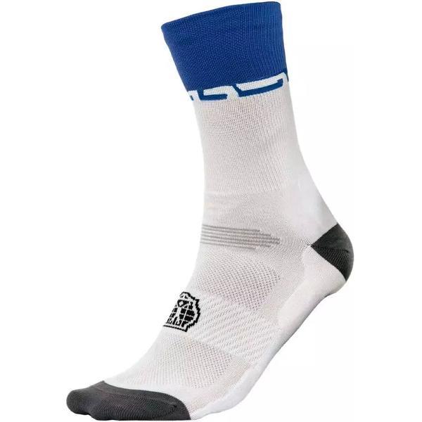 BIORACER SUMMER SOCKS WHITE WIT/DONKERBLAUW 39/41