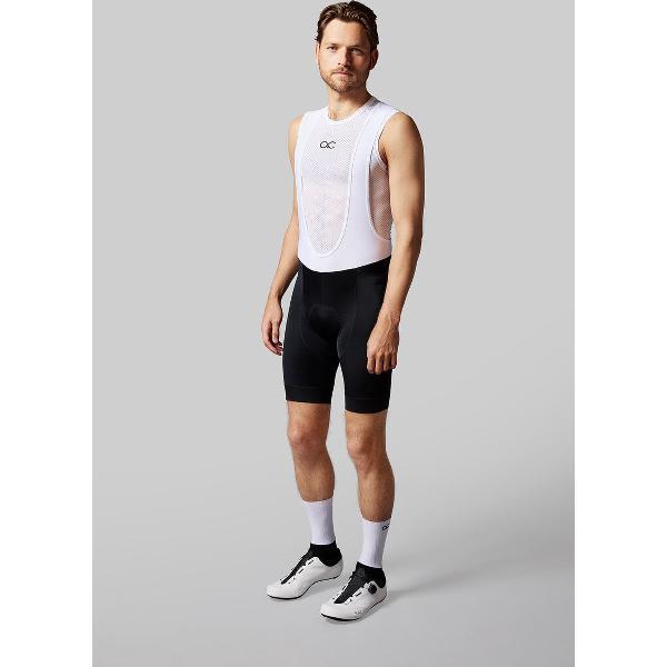 Acelera Essential Fietsbroek Heren met Zeem - Wielrenbroek - Wielerbroek - Mountainbike - Bibshort - Spinning - Fietskleding - Koersbroek - Kort - Bretels - Maat XXL