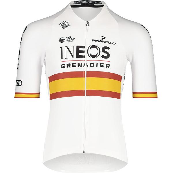 Ineos Grenadiers Bioracer Icon Kampioen Spanje Fietsshirt Korte Mouw Heren Maat XXXL