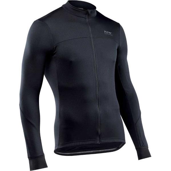 Northwave Force 2 Longsleeve Jersey Heren, zwart Maat S