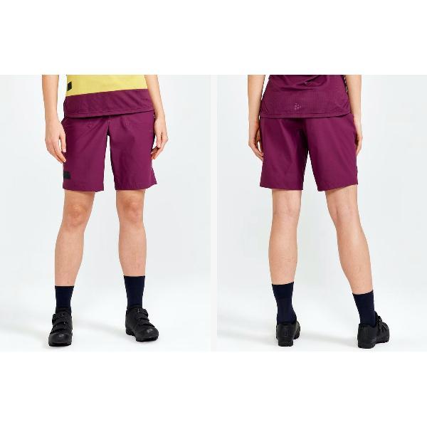 Craft - Core Offroad XT Shorts - Fietsshort - Rood - Dames - Maat M