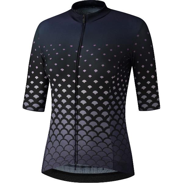 Shimano Fietsshirt Korte Mouwen Yuri Dames Navy Blauw-L