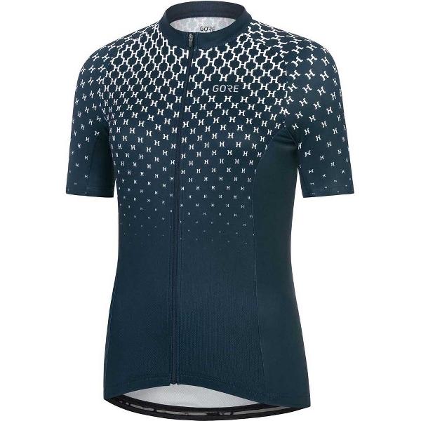 Gore® Wear Hakka Korte Mouwen Fietsshirt Blauw M Vrouw