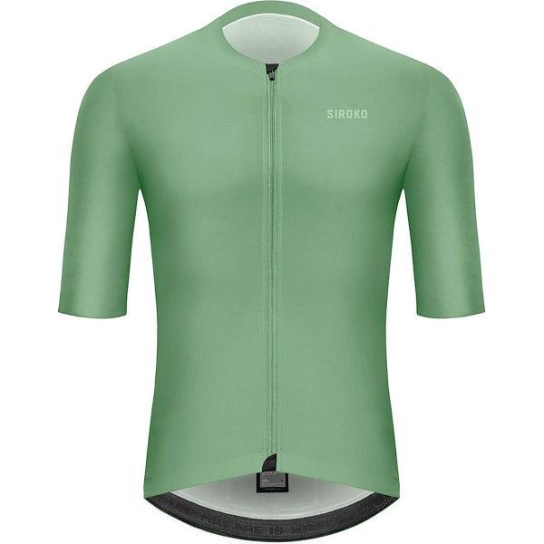 Siroko Srx Pro Stage Korte Mouwen Fietsshirt Groen L Man