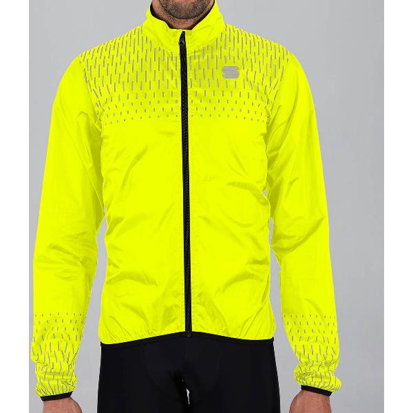 Sportful Fietsjack Heren Fluo - REFLEX JACKET YELLOW FLUO - XL