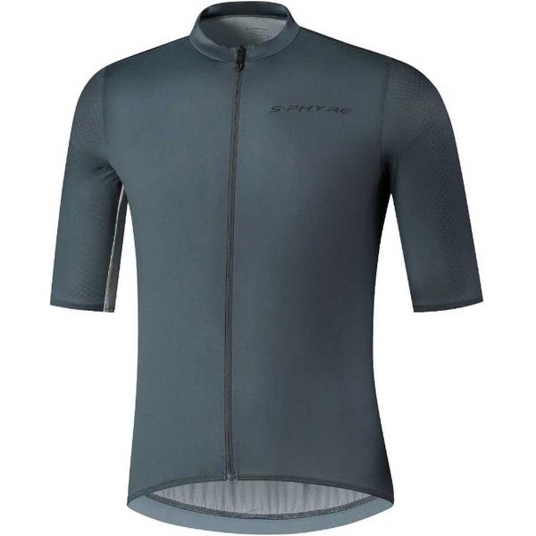 Shimano S-phyre Jersey Met Korte Mouwen Grijs S Man