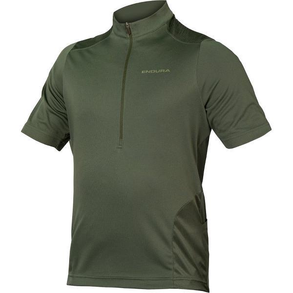 Endura Hummvee Jersey Met Korte Mouwen Groen XL Man