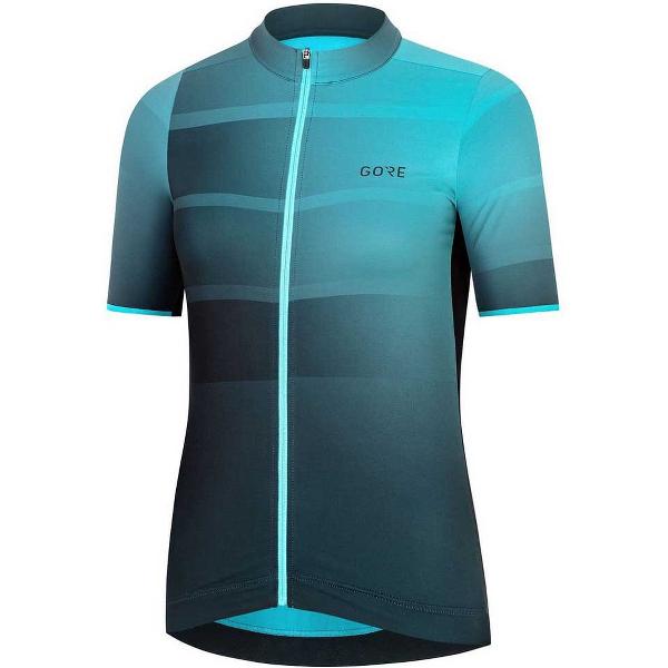 GORE® Wear Ardent Korte Mouwen Fietsshirt Dames - Scuba Blue / Orbit Blue - M