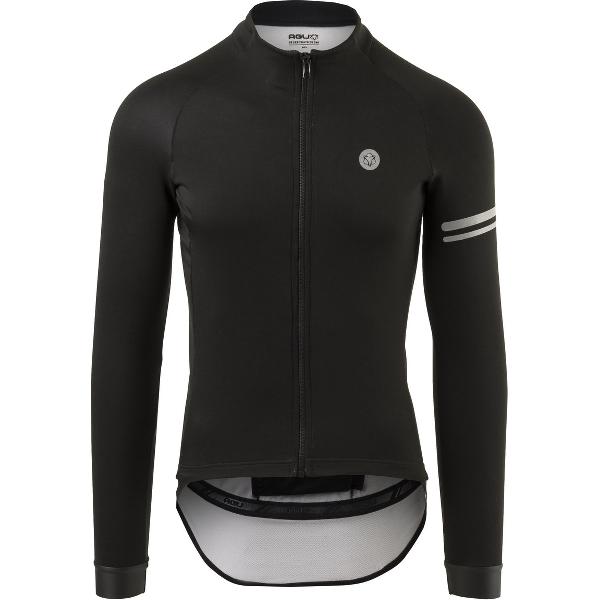 AGU Neoshell Thermo Fietsjack Premium Heren Quickfree - Zwart - S