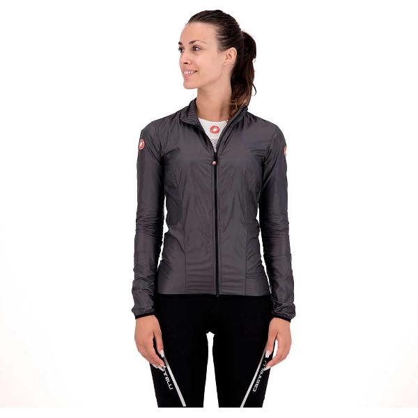 Castelli Aria Shell Jas Zwart XS Vrouw