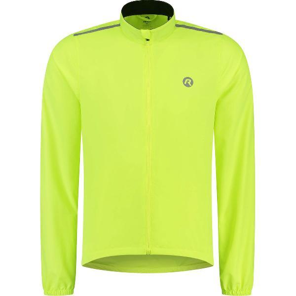 Rogelli Core Fietsjas Heren Winddicht - Windjack Wielrennen - Fluor - Maat 6XL