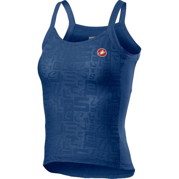 Castelli Promessa Jacquard Bavette Top - Agate Blue