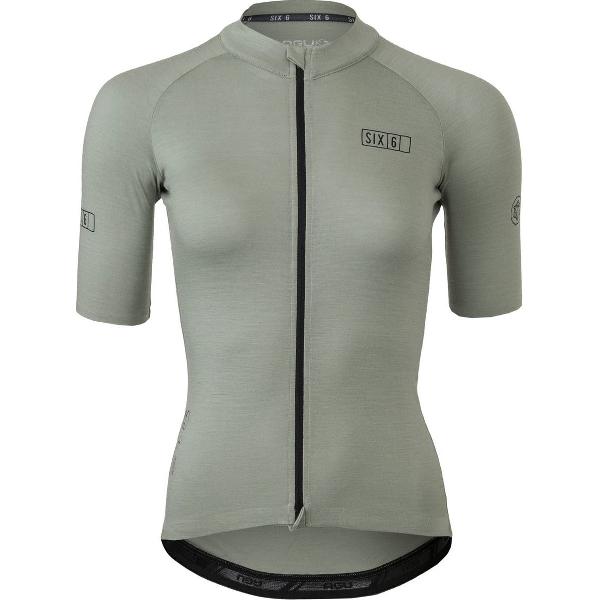 AGU Merino Fietsshirt SIX6 Dames - Highland Green - S