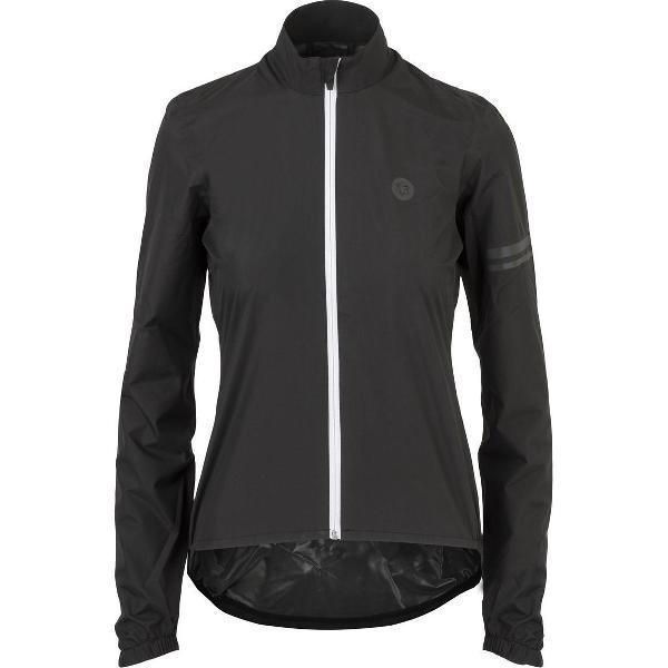 AGU Fiets Regenjack Essential Dames - Zwart - S