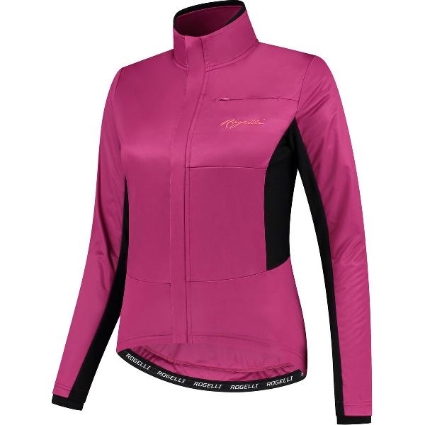 Rogelli Barrier Fietsjack Winter - Dames Fietskleding - Roze - Maat M