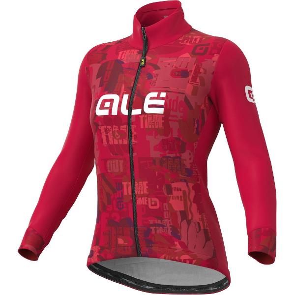 Ale Dames Fietsjas Solid Break - Rood - M