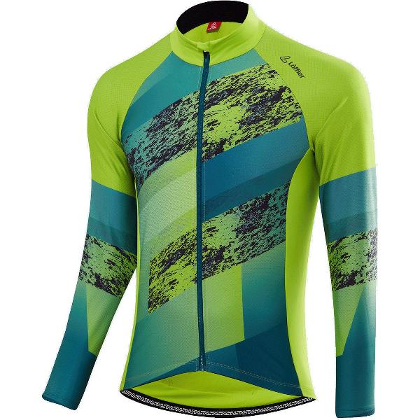 Löffler Fietsshirt Shalerock Heren Polyester Groen Maat 50