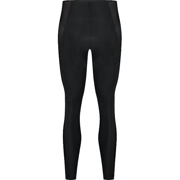 BBB Cycling Thermal Tights Fietsbroek Heren Lang - Winter Fietsbroek Met Zeem - Thermo Wielrenbroek Heren - Zwart - Maat XL - BBW-440