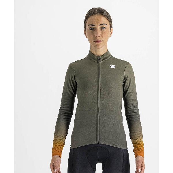 Sportful ROCKET THERMAL Fietsshirt Dames BEETLE - Vrouwen - maat L