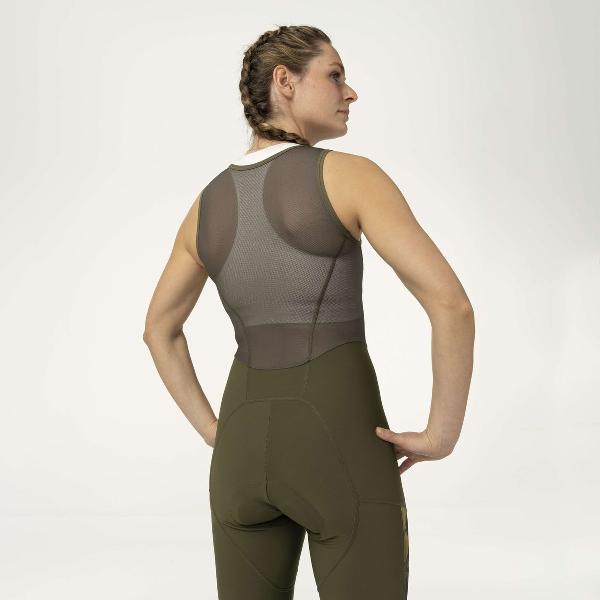 AGU Prime Bibtight II Essential Dames - Army Green - M