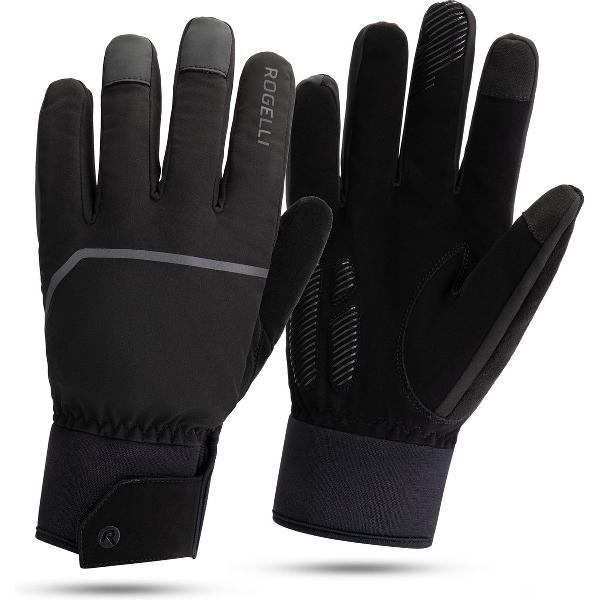 Rogelli Chronos Fietshandschoenen Winter - Winterhandschoenen Heren - Zwart - Maat S