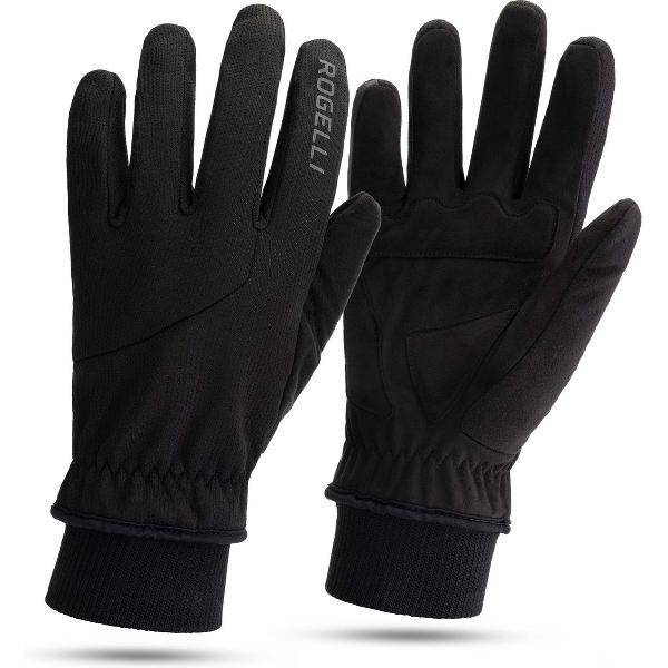 Rogelli Nimbus Fietshandschoenen Winter - Winterhandschoenen Heren - Zwart - Maat S