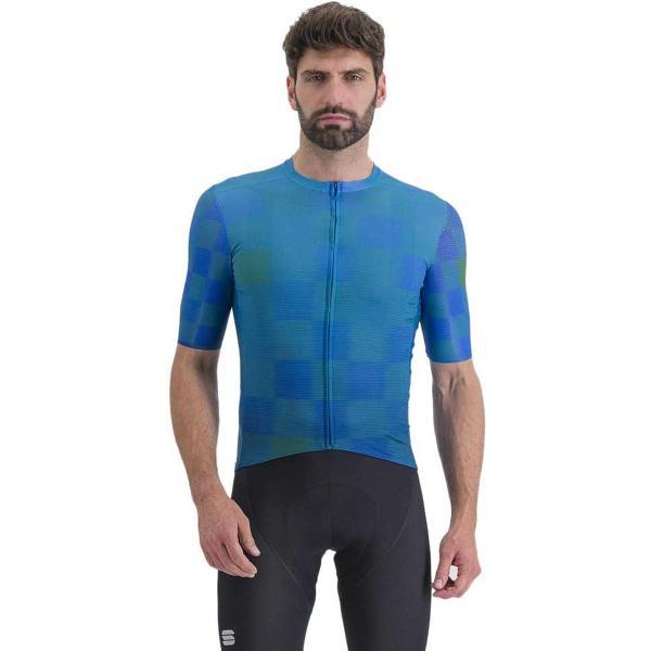 Sportful Outlet Rocket Jersey Met Korte Mouwen Blauw XL Man