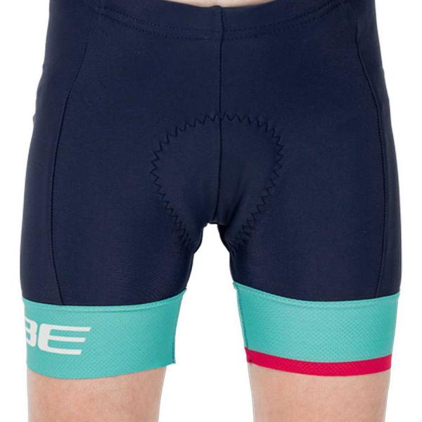 Cube Teamline Rookie Korte Broek Blauw L Jongen