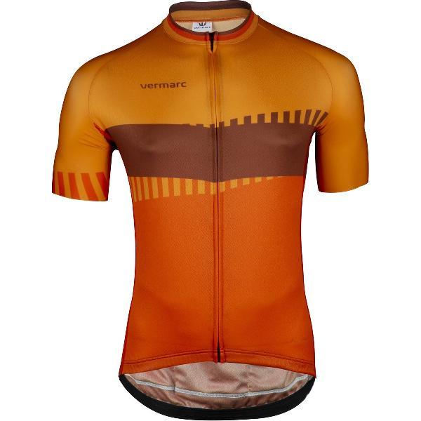 Vermarc Ferro.21 Aero Fietsshirt Korte Mouw Roest SP.L