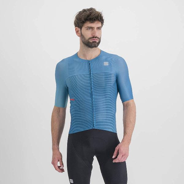 Sportful Outlet Light Pro Jersey Met Korte Mouwen Blauw M Man