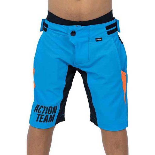 Cube Rookie X Actionteam Baggy Shorts Met Voeringshorts Blauw XL