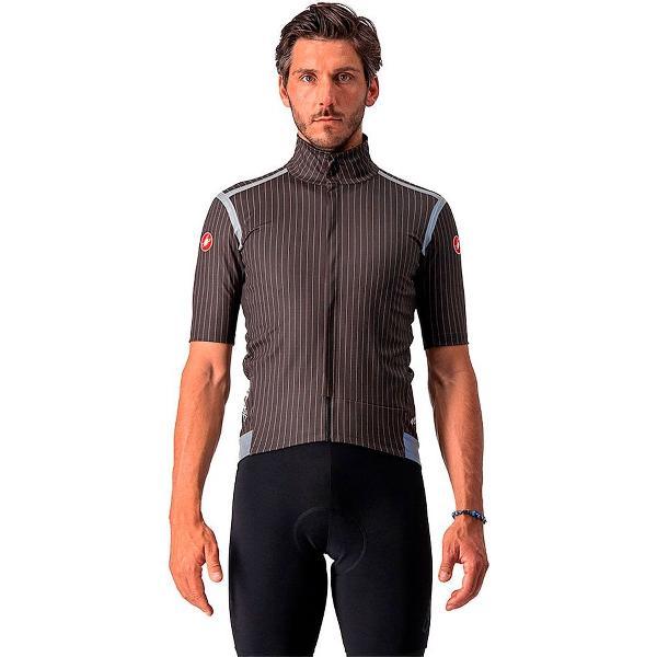 CASTELLI Gabba RoS Jasje Heren - Charcol / Pinstripe - L