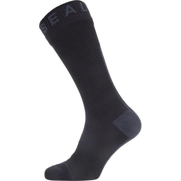 Sealskinz Waterproof All Weather Mid Length Sock with Hydrostop Fietssokken Unisex - Maat XL