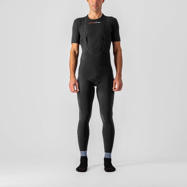 Castelli Fietsbroek lang met bretels waterafstotend voor Heren Zwart / CA Tutto Nano Bibtight Black