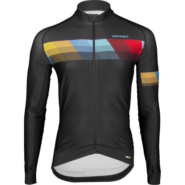 Vermarc Chroma Pr.r Fietsshirt Met Lange Mouwen Zwart