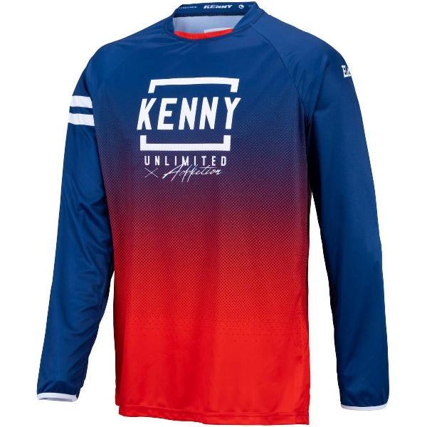 Kenny Elite BMX shirt red navy