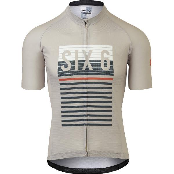 AGU Classic Fietsshirt IV SIX6 Heren - Gebroken wit - XXL