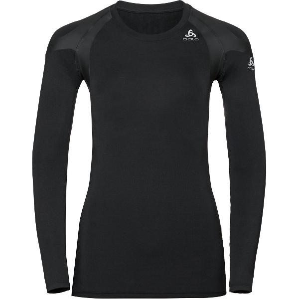 Odlo BL TOP Crew neck L/S ACTIVE SPINE LIGHT Black - Maat XL