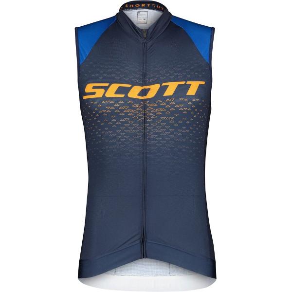 Scott Rc Pro Wo Mouwloos Fietsshirt Blauw S Man