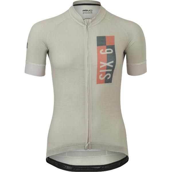 AGU Solid Merino Fietsshirt III SIX6 Dames - Grijs - L