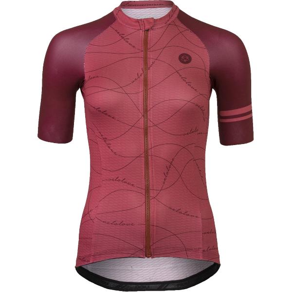 AGU Velo Wave Fietsshirt Essential Dames - Roze - XXL