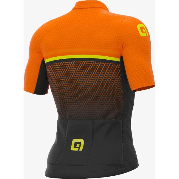 Ale Fietsshirt Korte Mouwen PRS Bridge - Oranje - XXXL - Valt klein