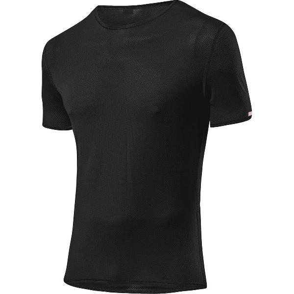 Löffler Sportshirt S/s Transtex Heren Polypropyleen Zwart Mt 44