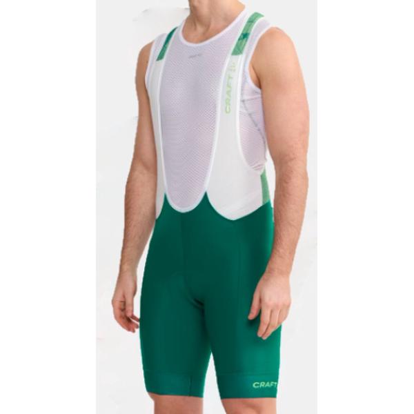 Craft ADV Endur Bib fietsshort, heren, groen - Maat XL -