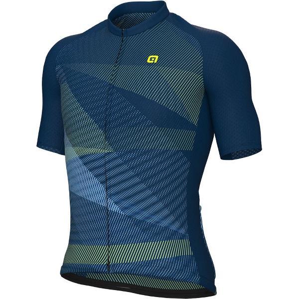 Ale Pragma Connect Jersey Met Korte Mouwen Blauw S Man