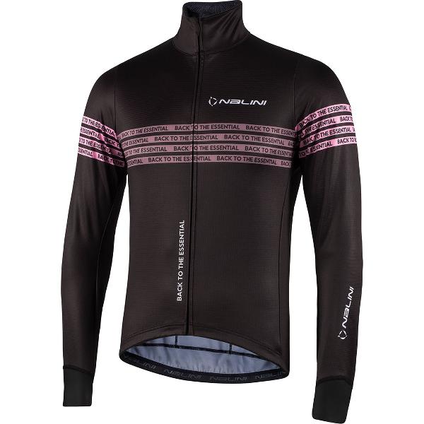 Nalini - Heren - Fietsjack winter - Winddicht Warm Wielrenjack - Zwart - STRADAJKT - XL