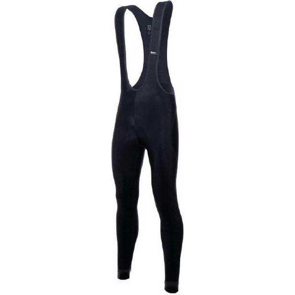 Santini Fietsbroek lang met bretels Heren Zwart - Raro Bib-Tights Black-XS